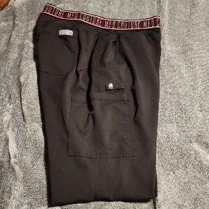 Med Couture Women's Black Cargo Pants